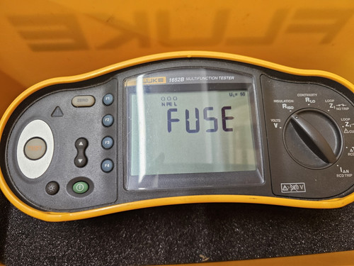 Fluke 1652 multifunction - fluke,